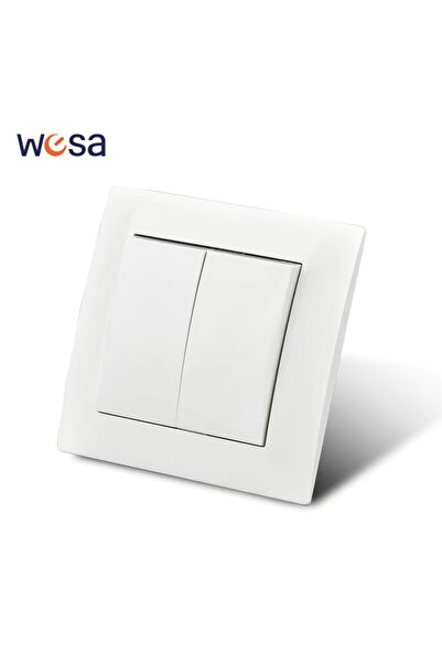 Choice fr 2 Gang 2 Way Switch WESA Power Sket French Standard Wall Sket Elect...