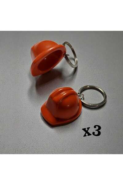 LİBE Baret Plastik Anahtarlık 3'lü