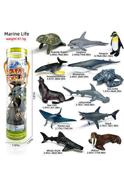 choice2 مجموعة جي المصغرة: أسد، قرش، حصان، ديناصور، مجسمات حيوانات، شخصيات، ت...