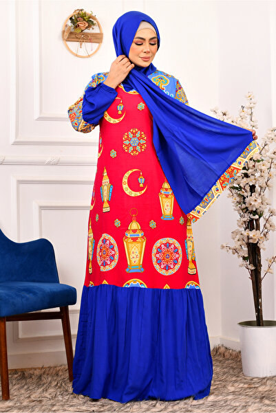 AsrymShop اسدال صلاة قطن فسكوز خفيف رمضان بمبي