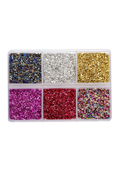 Choice39 Style 08 30g/Box Crushed Glass Stones Resin Filling Irregular Broken...