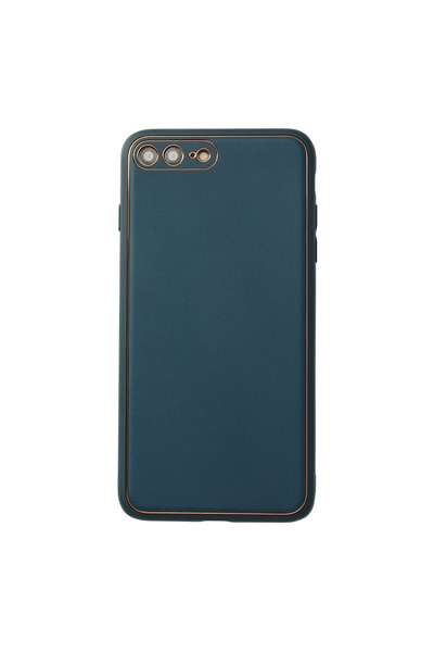 xirshop غطاء حماية لهاتف آيفون 7 بلس من جلد كوكو وسيليكون - Mi