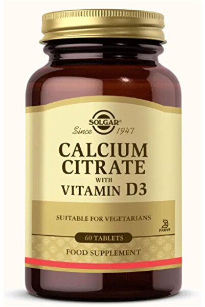 Solgar Calcium Citrate 250mg 60 Tabs