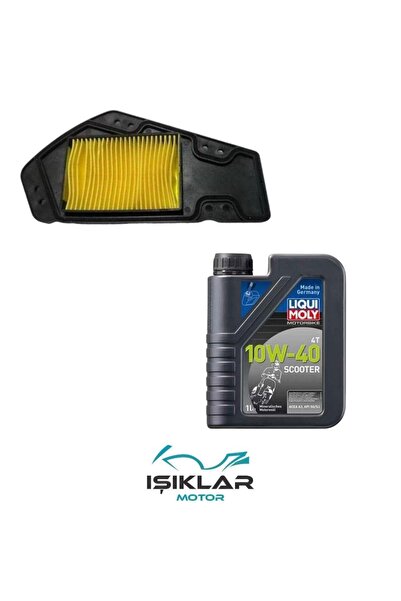 monero Kuba Brillant 125 Liqui Moly Yağ Ve Hava Filtre Bakım Seti Bs0003