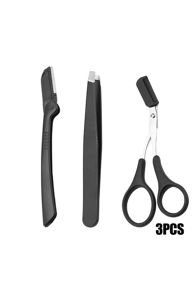 Choice 3pcs Black 1/5PCS Eyebrow Razor Set Multipurpose Face Razors For Women...