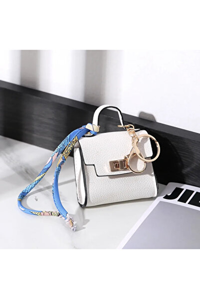 Choice1 حقائب صغيرة بيضاء، قلادات، حقائب منزلية، محافظ نقود معدنية مزخرفة أني...