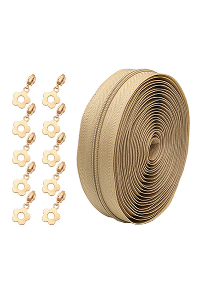 Choice8 رقم 279: طقم واحد من سحابات النايلون (450 سم/177 بوصة) + 10 سحابات عل...