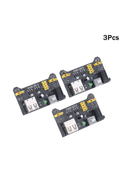 choice2 A2 3Pcs/1Pc 2025 3.3V 5V MB102 Solderless Breadboard Power Supply Mod...