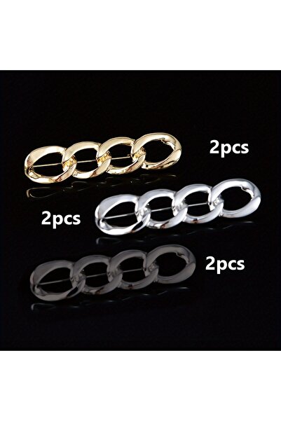 choice2 Mix 6 Pcs Jeans Button, Pant Waist Tightener Pins No Sewing Tightenin...