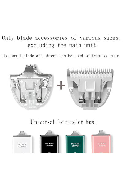 Choice4 ماكينة حلاقة كهربائية صامتة مقاومة للماء، مناسبة للقطط والجراء، من Bl...