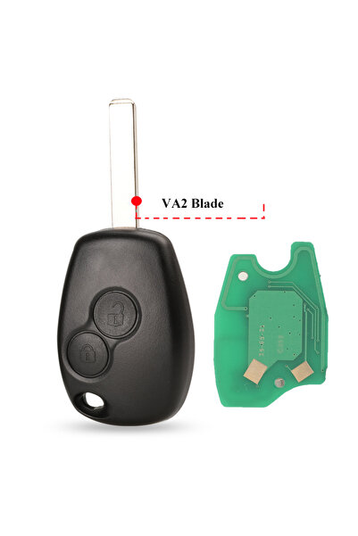 Choice13 مفتاح شفرة VA2 بشريحة ID46 PCF7946 من جينغيوكين، مفتاح تحكم عن بعد ب...