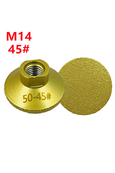 Choice3 رأس تجليخ مسطح ملحوم M14-45 بوزن 45/60/100 رطل، مناسب لتلميع الأحجار ...