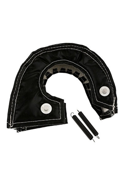 Choice1 Black Car T3 Turbo Cover Charger Protection Insulation Wrap Heat Shie...