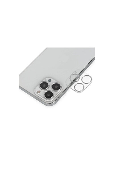 xirshop iPhone 14 Pro Max Band Metal Camera Lens - Silver