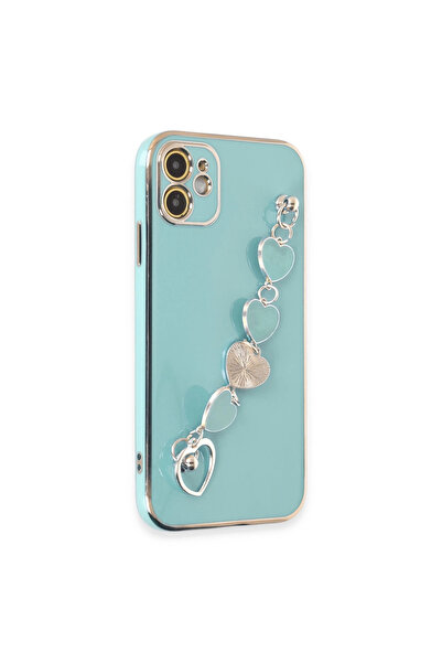 xirshop جراب آيفون 12 سيليكون إيسيلا - أخضر مائي