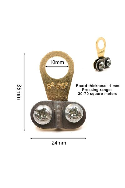 Choice1 مشبك بطارية سيارة JETTING A4 قطعة واحدة، أطراف بطارية السيارة، سلك سم...
