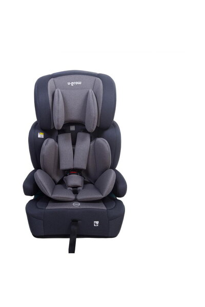 U-Grow Car Seat 76-150CM, isofix, gray