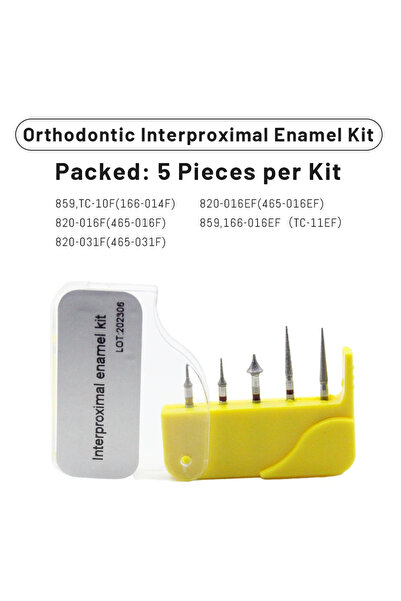Choice5 KIT AG 1 Box Dental Diamond Burs Drill for High Speed Handpiece Denti...