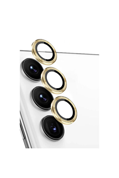 xirshop Samsung Galaxy S24 Fe Raze Metal Camera Lens - Yellow