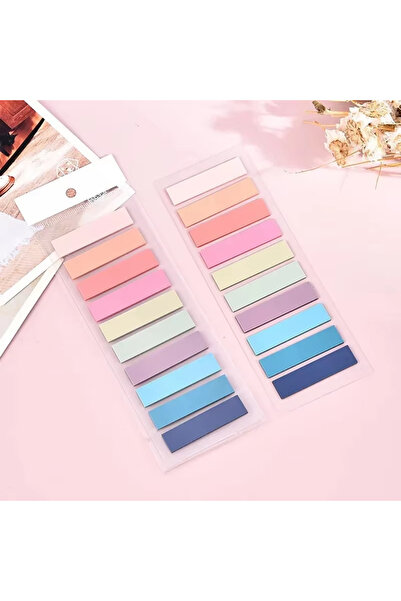 Choice3 MLDMMZA1 200PCS Index Cool Self-Stick Notes Wide Tag PET Stationery D...