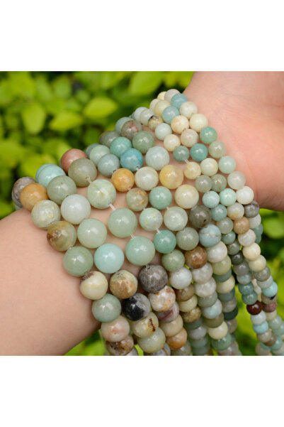 Choice3 8mm about 45pcs Amazonite Natural Stone Beads Tiger Eye Turquoises To...