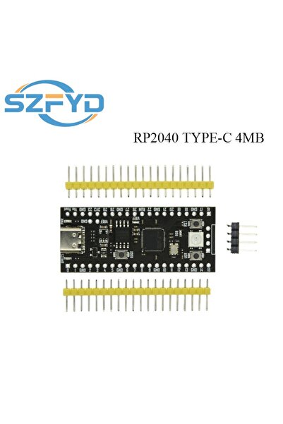 Choice5 لوحة تطوير راسبيري باي RP2040 من النوع C بسعة 4 ميجابايت، لوحة تحكم د...