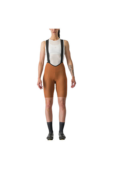 Castelli Pantaloni scurti ciclism cu bretele dama Espresso SS 2024-Maro-S