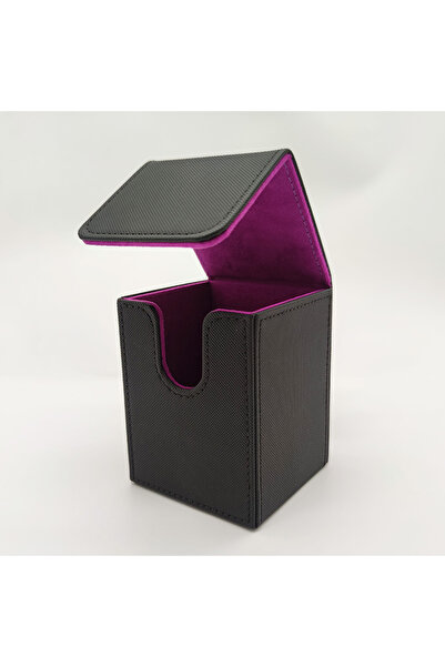 Choice1 صندوق تخزين بطاقات شو-هيزي، يتسع لأكثر من 100 بطاقة مغلفة، جلد البولي...