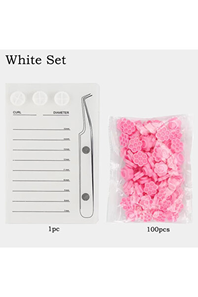 Choice4 A0024-White Set1 Eyelash Extension Scale Holder Magnetic Acrylic Lash...