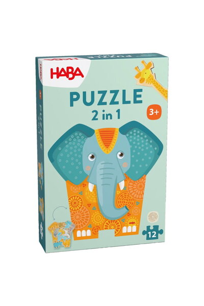 Haba 2 in 1 Elephant Puzzle