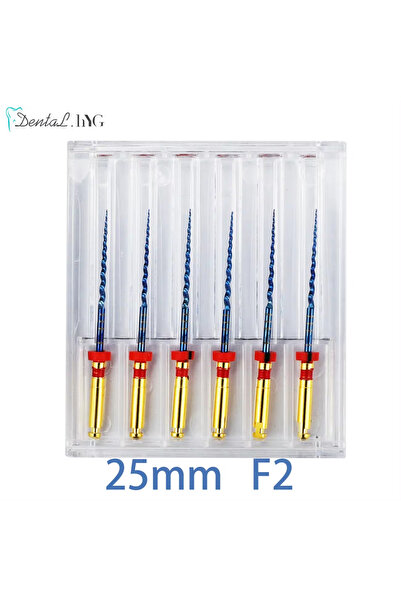 Choice8 Size 25mm F2 Dental Root Canal File Gold Endo Rotary Super Files Gold...