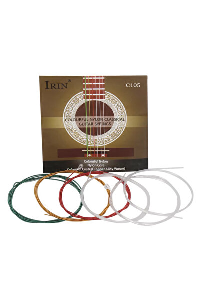 Choice5 1 set C105 6 Pcs Strings Classical Guitar Strings Black Clear Nylon G...