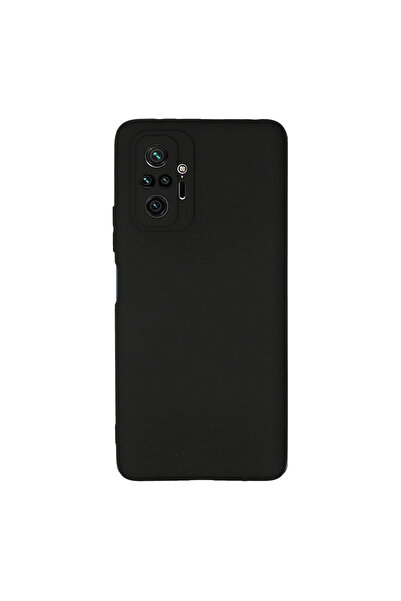 xirshop حافظة ريدمي نوت 10 برو من السيليكون الأول - أسود