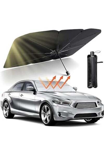 Generic Foldable Car Windshield Sun Shade, Car Sun Shade
