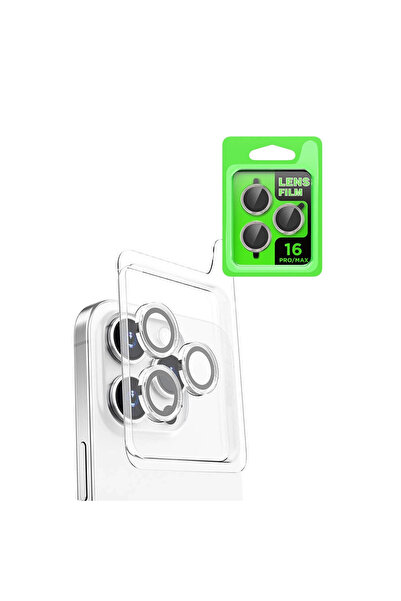 xirshop iPhone 16 Pro Raze Metal Camera Lens - White