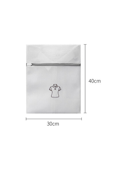 choice2 Shirt 30x40cm Washing Laundry Bag Cute Embroidery Fine Mesh Polyester...