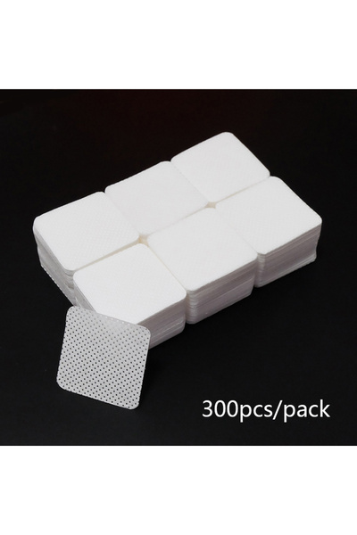 Choice10 300 منديل تنظيف أظافر WD خالي من الوبر، مزيل طلاء الأظافر، مزيل غراء...