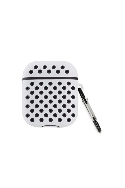 xirshop حافظة Airpods 3 (الجيل الثالث) الرياضية المثقبة - رمادي-أسود