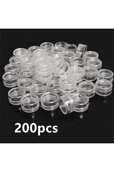 Choice3 200 قطعة، 50/100/300 قطعة، عبوات زجاجية شفافة لمستحضرات التجميل، 5 غر...