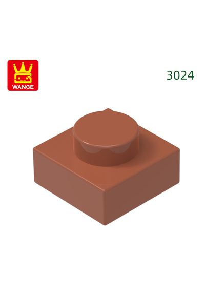 Choice43 حوالي 588 قطعة 6. قطع بناء كلاسيكية ذات فتحة واحدة 1×1 من نوع Brown ...
