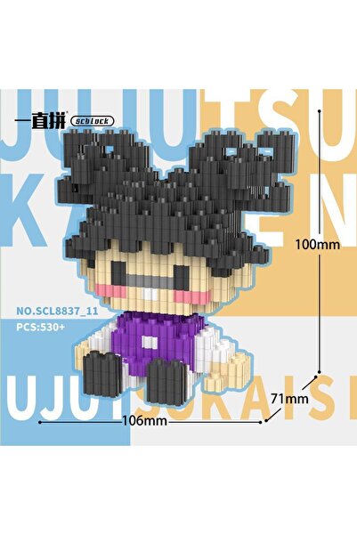 Choice8 8837-11 لعبة جديدة "عودة التعويذة" لعبة تجميع الشخصيات غوجو ساتورو نم...