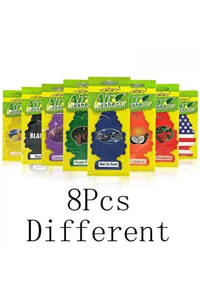 Choice3 معطر جو للسيارة على شكل شجرة عيد الميلاد، متوفر بأشكال متنوعة من 8 إل...