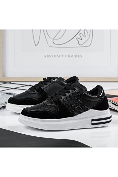 Zaira Women's black sneakers made of eco- Leather Antonia #20004 - 39