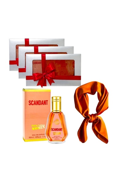 Fragrance World 3 x Set Elysa – Scandant Belle Women Perfume 50ml, Orange sat...