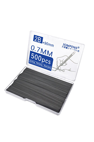 Choice1 0.7mm-500pcs Large Capacity Black Replaceable Pencil Lead 0.5 0.7 0.9...