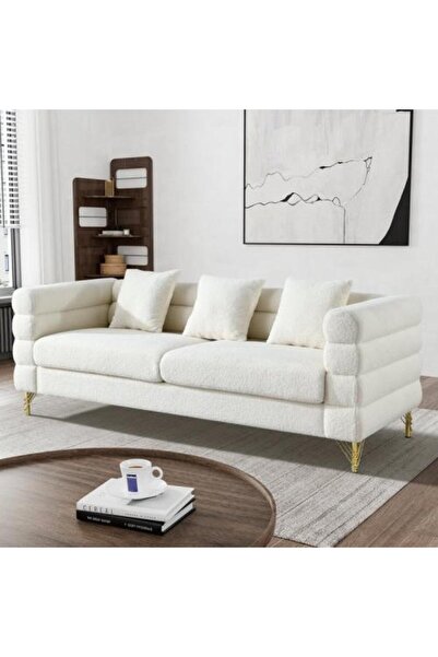 homejoyz Bokley Sofa with Swedish Wood – 220×85×80 cm