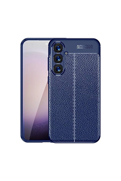 xirshop غطاء حماية لهاتف سامسونج جالاكسي A16 5G مع تركيز تلقائي - أزرق داكن