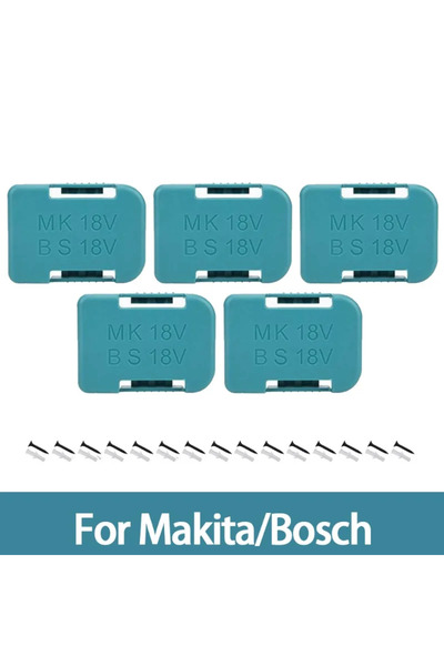Choice1 BL-For Makita Bosch 5/10Pcs Battery Storage Battery Case Battery Hold...