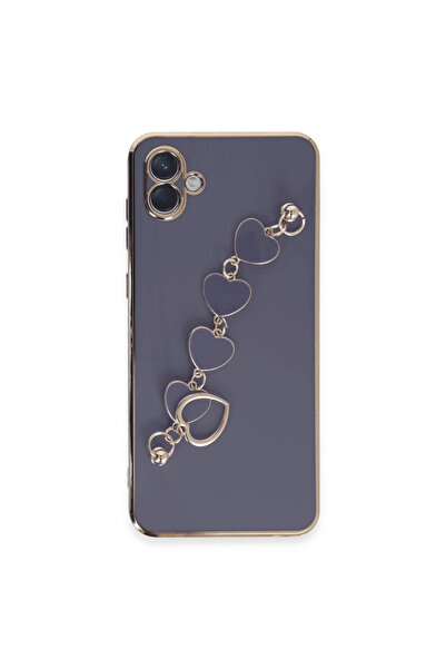 xirshop حافظة سامسونج جالاكسي A04e من السيليكون - رمادي