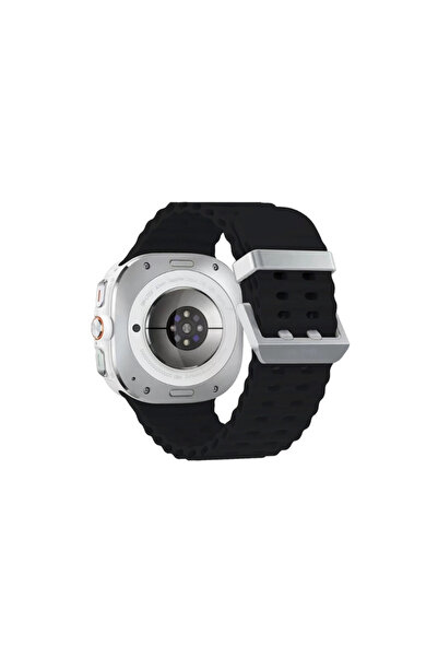 xirshop ساعة 7 ألترا Kr417 مع حزام سيليكون (ليست ساعة) - أسود